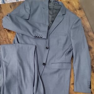 Source Unknown Charcoal Men's Suit